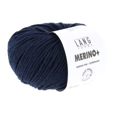 Merinowolle MERINO+ von LANG Yarns (0035/marine)