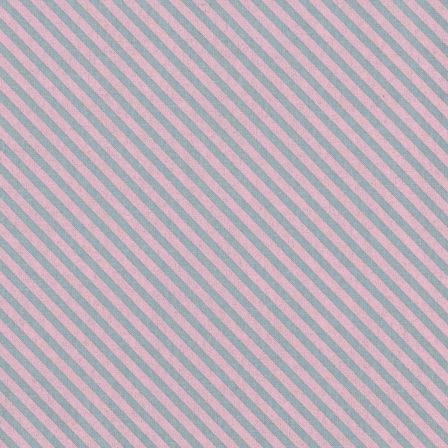 AU Maison - Toile cirée "Diagonal Stripe-Pink" (rose/bleu gris)