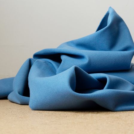 Tissu pour manteaux "Inverness" (bleu jean)