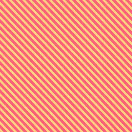 AU Maison - Toile cirée "Diagonal Stripe-Fuchsia" (pink/jaune)