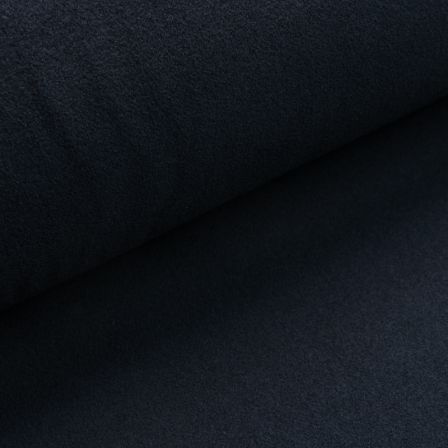 Tissu pour manteaux - laine "Softlana" (bleu nuit)