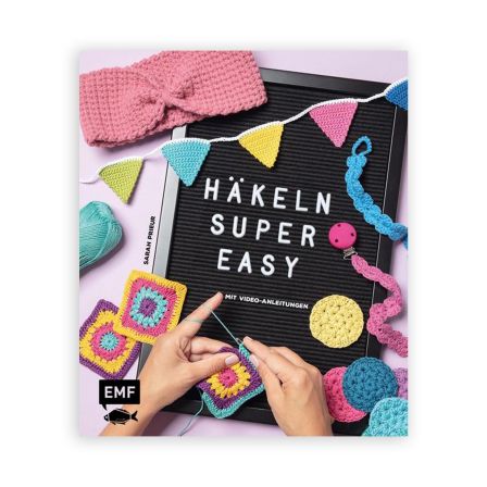 Livre - "Häkeln super easy" de Sarah Prieur (en allemand)