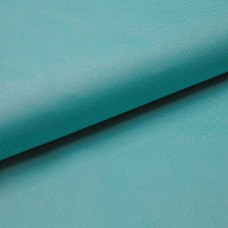 Canevas coton enduit "Basic" (turquoise)