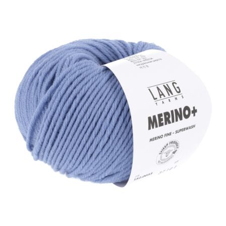 Merinowolle MERINO+ von LANG Yarns (0033/jeans)