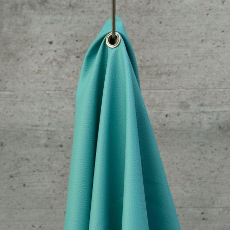 Tissu d'ameublement​/​décoration similicuir "Nappa Basic" (turquoise)