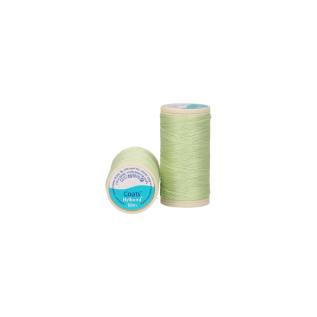 Fil à coudre "Nylbond" - bobine à 60 m (03583/vert pastel) de COATS