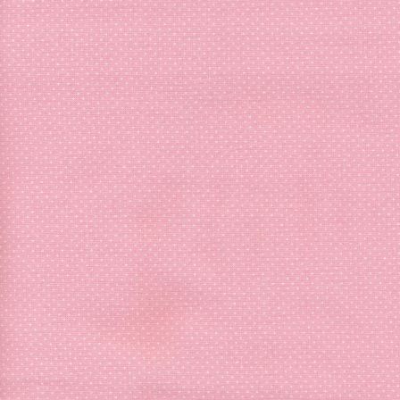 AU Maison - Coton "Dots Small-Candy Floss" (rose-blanc)
