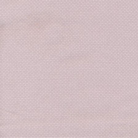 AU Maison - Coton "Dots Small-Light Purple" (lilas clair-blanc)