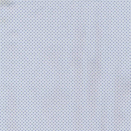 AU Maison - Coton "Dots Small-Light Blue" (bleu clair-bleu cobalt)