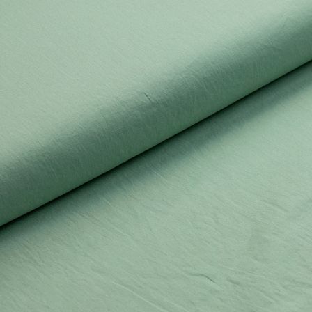 Baumwolle - gewaschen uni "Trend" (pastellgrün)