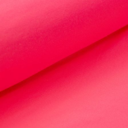 Sweat d'été en coton - french terry "Neon" (rose fluo)
