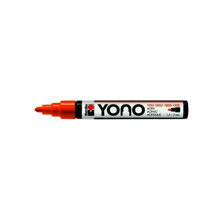 Marabu - feutre acrylique "YONO - Neon" 1.5 - 3 mm (324/orange fluo)