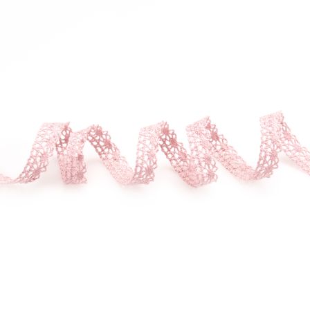 Spitzenband Bio-Baumwolle "Salamanca" 10 mm (rosa) von C. PAULI