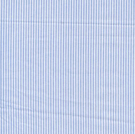 AU Maison Wachstuch "Stripe-French Blue" (blau/offwhite)