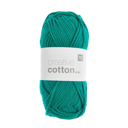 Wolle - Rico Creative Cotton aran (aqua)