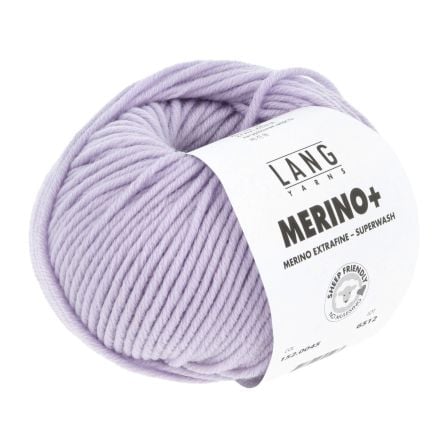 Merinowolle MERINO+ von LANG Yarns (0045/lila)