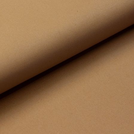 Canevas de coton enduit "Basic" (brun clair)