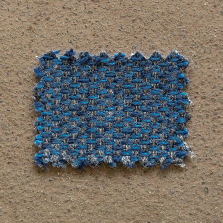 Tissu d'extérieur et de décoration "Artà Natura" (gris foncé-bleu chiné)