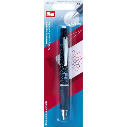 PRYM Stylo à mines "extrafin - 0.9 mm" (avec 2 mines) 610840