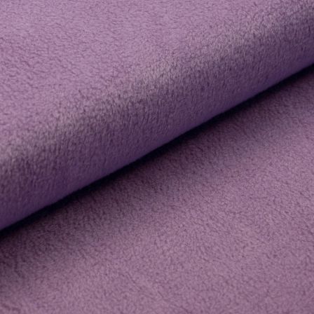 Tissu polaire - antipilling "Fleece" (lilas)