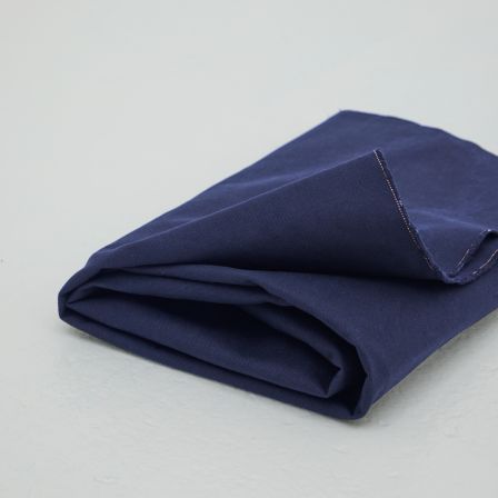 Heavy canevas coton "Washed - navy" (bleu foncé) de mind the MAKER