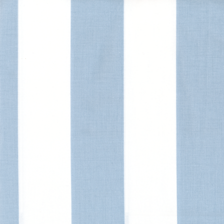 AU Maison Baumwolle "Giant Stripes-Light Blue" (hellblau-offwhite)
