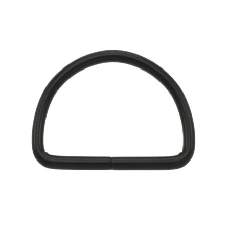 D-Ring "Metall" - 50 mm (schwarz)