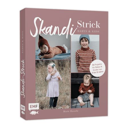 Livre -"Skandi-Strick - Babys & Kids" de Marte Hasselø (en allemand)