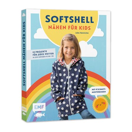 Livre - "Nähen für Kids mit Softshell" (t.98-128) de Julia Hennicke (en allemand)
