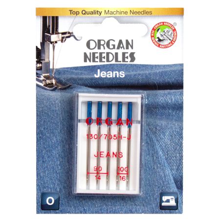 Nähmaschinennadeln "Jeans" 90/100, 5 Stk. von ORGAN