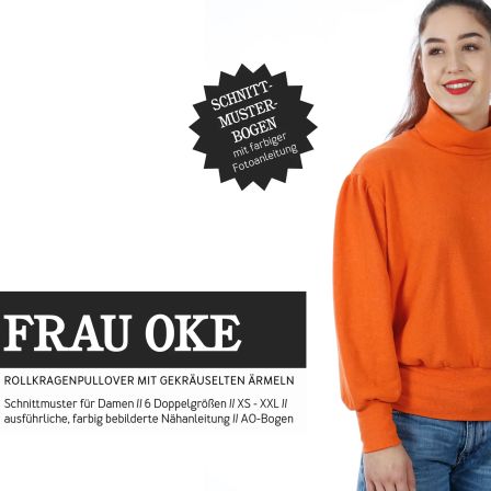 Schnittmuster - Damen Pullover "Frau Oke" (Gr. XS-XL) von STUDIO SCHNITTREIF