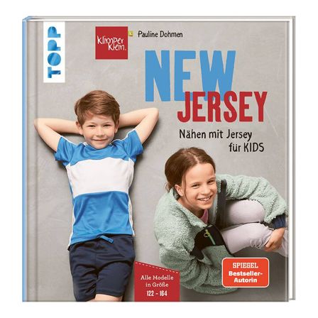 Livre - "New Jersey - Nähen mit Jersey für Kids" de Pauline Dohmen (en allemand)