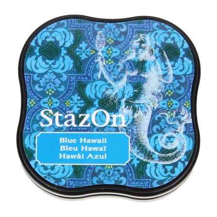 Stempelkissen - midi "StazOn - Permanent" (65/blue hawaii) von Tsukineko