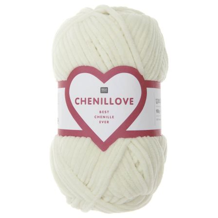 Chenille-Wolle - Rico Creative Chenillove (creme)