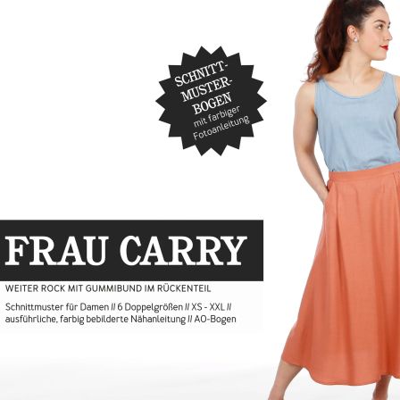 Patron - dame jupe "Frau Carry" (t. XS-XXL) de STUDIO SCHNITTREIF (en allemand)
