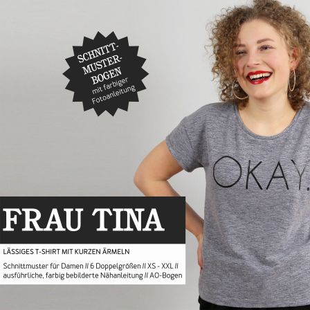 Schnittmuster - Damen Shirt Basic "Frau Tina" (Gr. XS-XXL) von STUDIO SCHNITTREIF