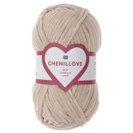 Chenille-Wolle - Rico Creative Chenillove (altrosa)