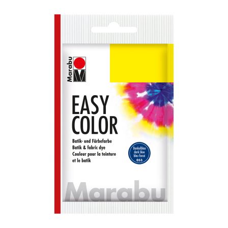 Marabu Teinture textile et batik "Easy Color" 25 g (053/bleu foncé)