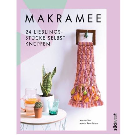 Livre - "Makramee - 24 Lieblingsstücke selbst knüpfen" (en allemand)