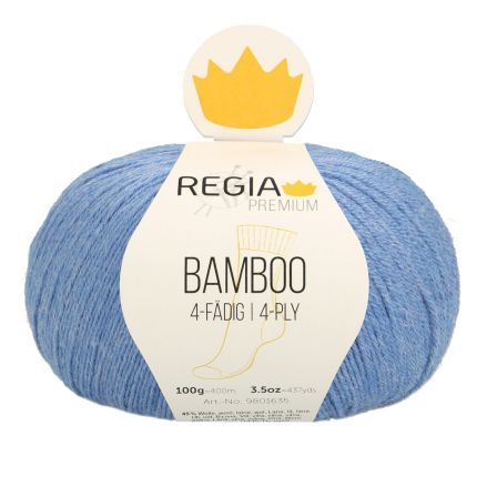 Wolle - Sockengarn “Regia Premium Bamboo” (denim blue) von Schachenmayr