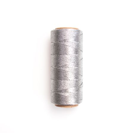 Garn "Metallic" Ø 0.5 mm, Rolle à 100 m (silber)
