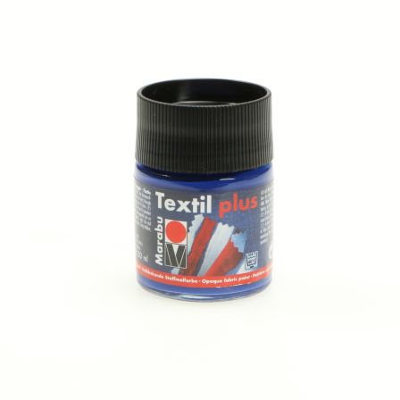 Marabu - Peinture pour textile "Textil plus" (055/bleu marine)