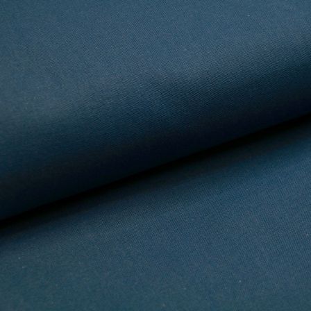 Canevas coton "Basic" (bleu pétrole)