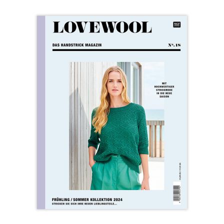 Magazine "Lovewool n° 18" de RICO DESIGN (allemand/français)