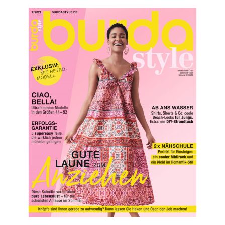 burda style Magazin - 07/2021 Ausgabe Juli (en allemand)