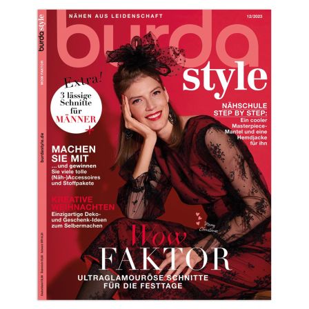 burda style Magazin - 12/2023 Ausgabe Dezember (en allemand)