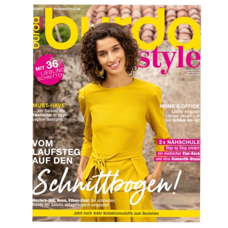 burda style Magazin - 02/2022 Ausgabe Februar (en allemand)