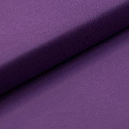 Jersey de bambou "uni" (violet)