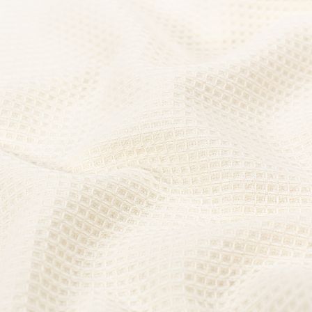 Waffelpiqué/Frottee Baumwolle "Mare" (ecru)