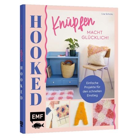 Livre - "Hooked! Knüpfen macht glücklich!" de Lisa Schicks (en allemand)